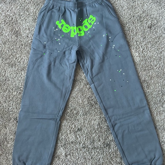 Sp5der Slate grey pants